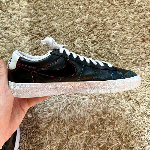 Nike Blazer '77 Low Black W Sneakers DJ6000-001 Women’s Size 8.5 - Picture 2 of 9
